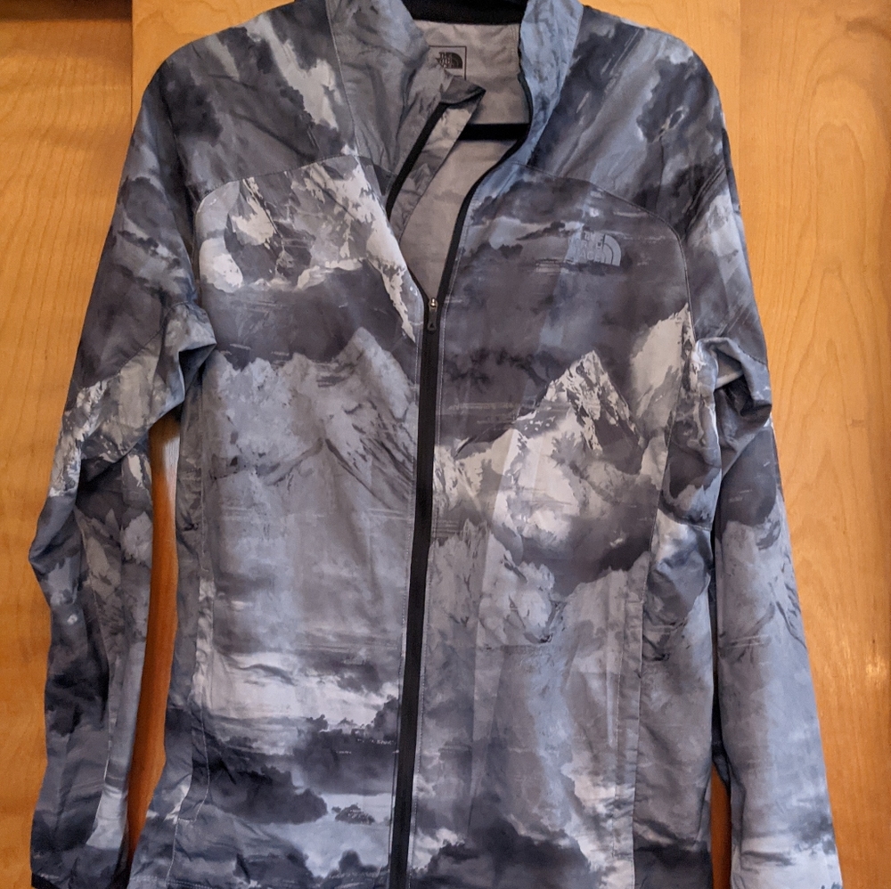 North face men's medium rain jacket